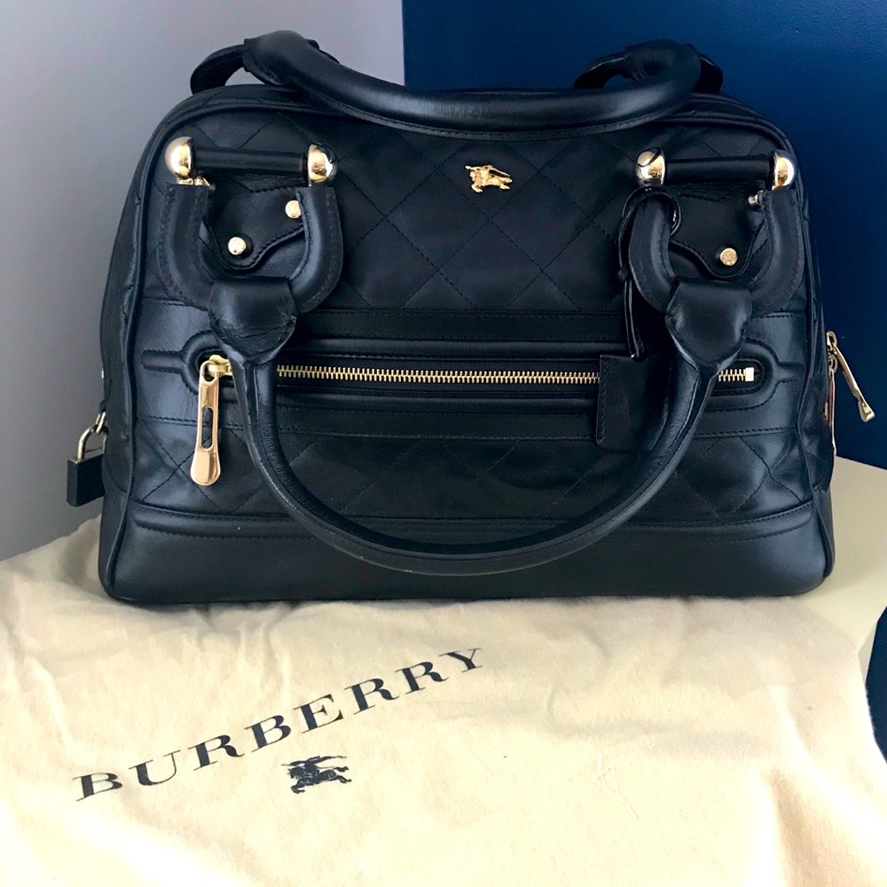 ⭐️Weekend Price⭐️Burberry”Westbury”Leather Satchel